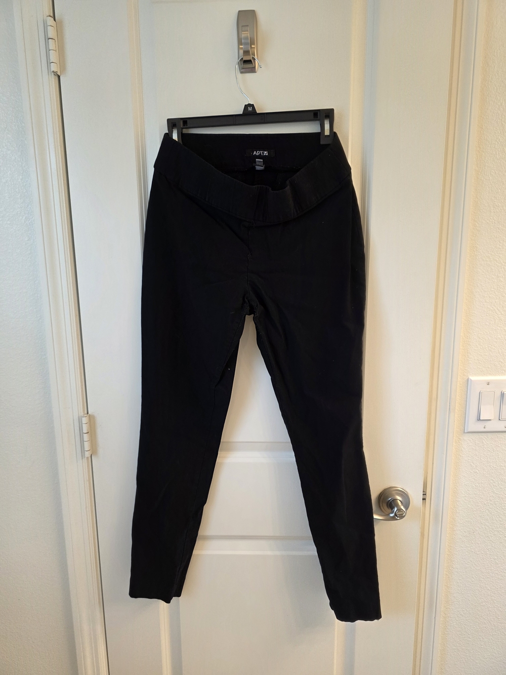 Apt. 9 Black Slim Straight Pants